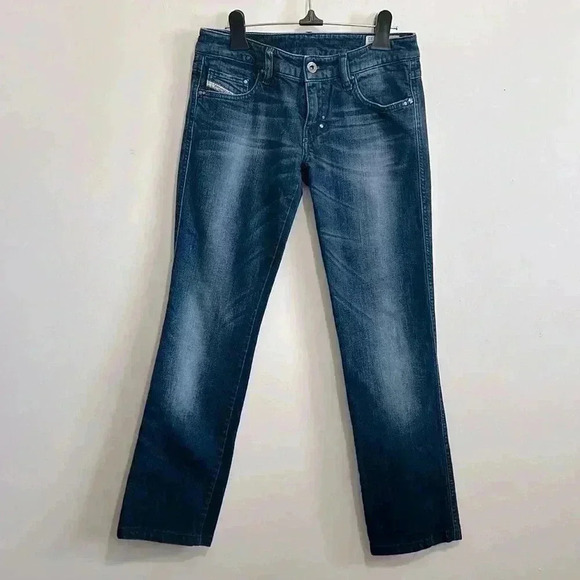 DIESEL  LHELA blue jeans size 25 - Picture 2 of 5
